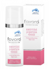 FAVORA KIINTEYTTÄVÄ JA KORJAAVA YÖVOIDE 50 ML